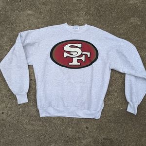 San Francisco 49ers Vintage Hanes Sweatshirt 2XL